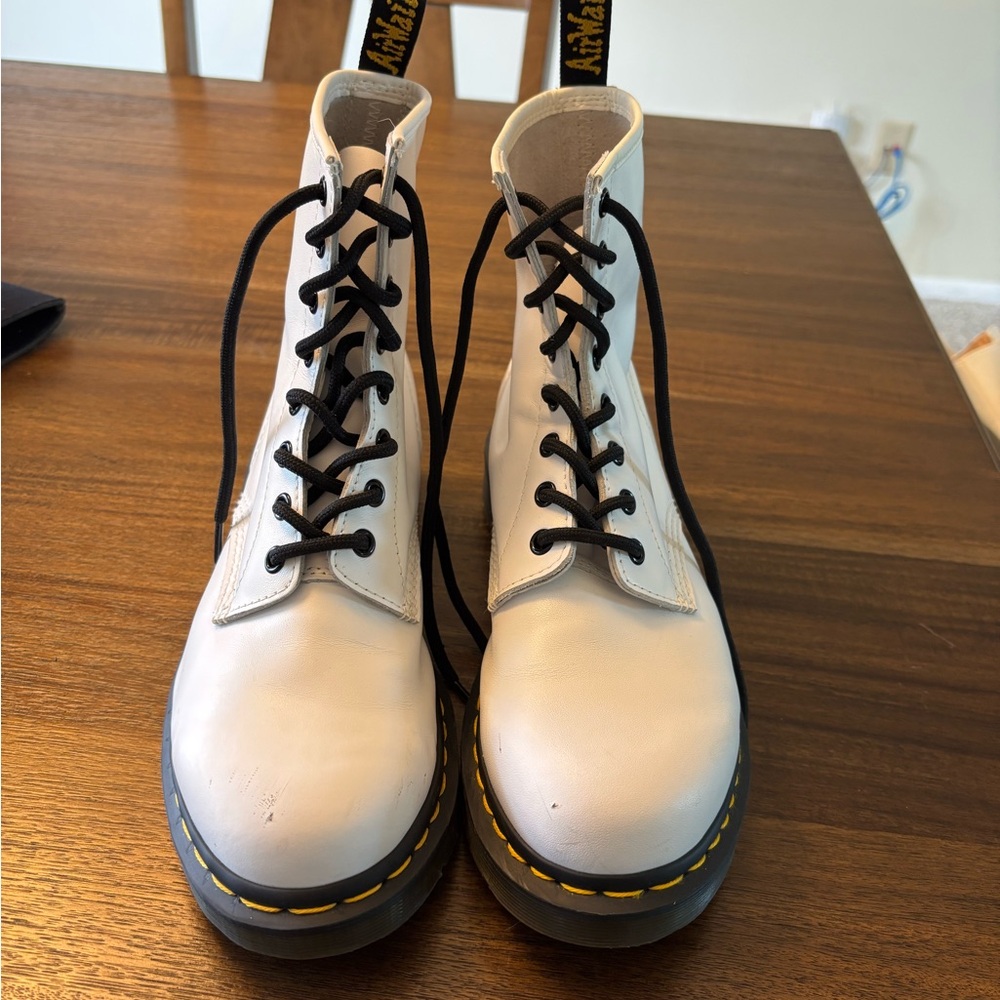 white Doc Martens